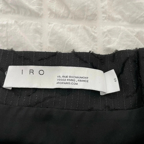 Iro Rakley ruffle belted mini skirt - Picture 5 of 7